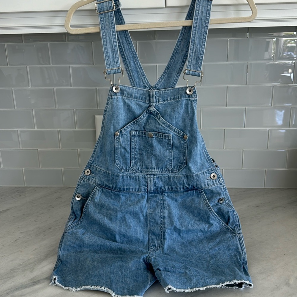 Rag & bone denim overalls